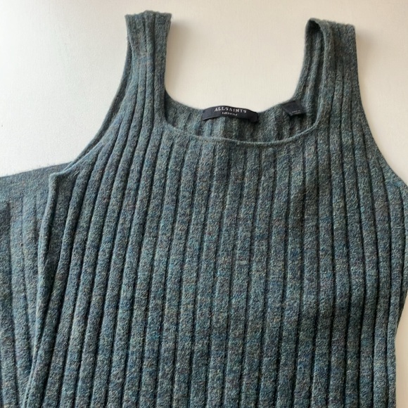 All Saints Margot Long Wool & Alpaca Blend (Size Medium) NWOT - Picture 15 of 16